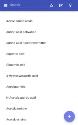 Amino acids android App screenshot 9