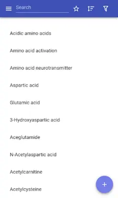 Amino acids android App screenshot 13