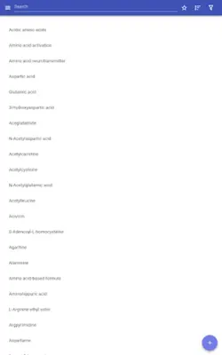 Amino acids android App screenshot 4